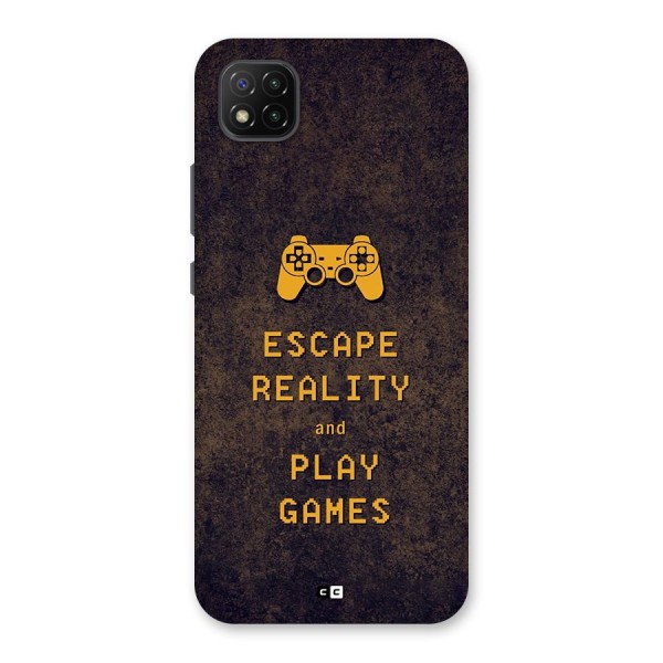 Escape Reality Back Case for Poco C3