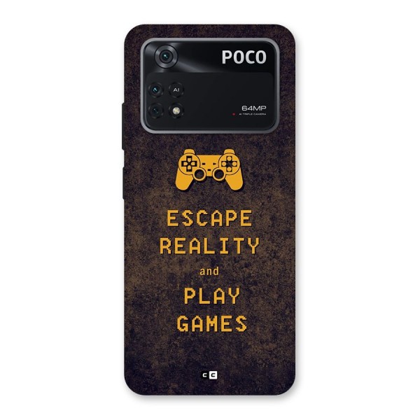 Escape Reality Back Case for Poco M4 Pro 4G