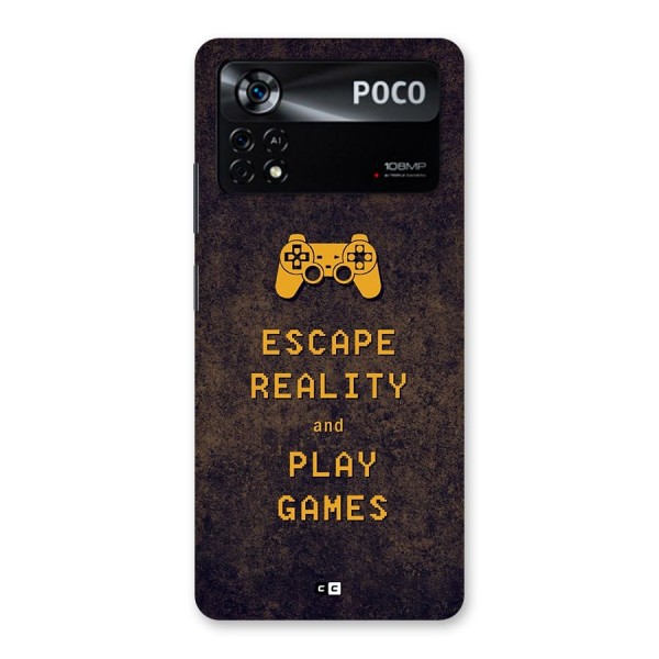 Escape Reality Back Case for Poco X4 Pro 5G