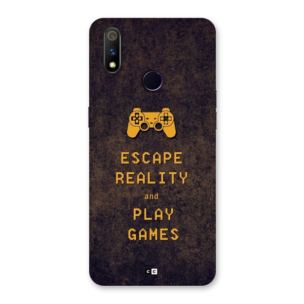 Escape Reality Back Case for Realme 3 Pro