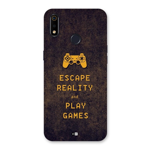 Escape Reality Back Case for Realme 3i