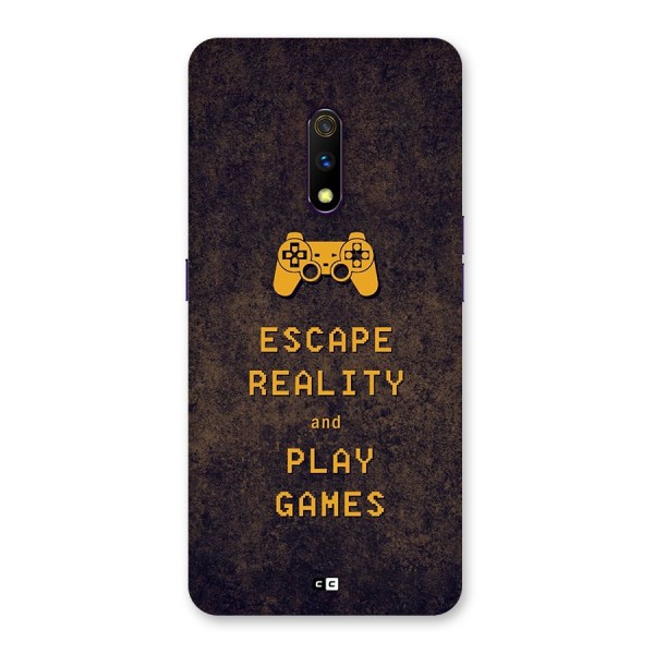 Escape Reality Back Case for Realme X