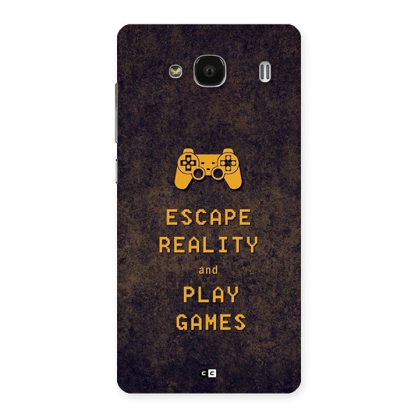 Escape Reality Back Case for Redmi 2 Prime