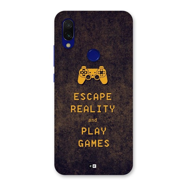 Escape Reality Back Case for Redmi 7