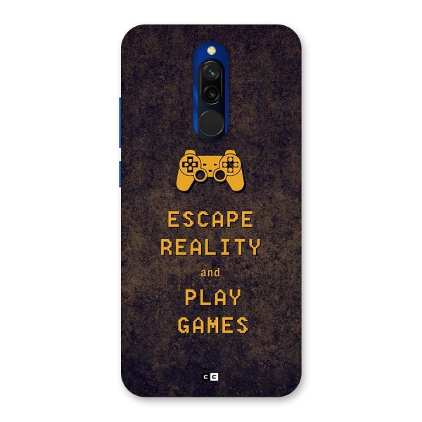 Escape Reality Back Case for Redmi 8