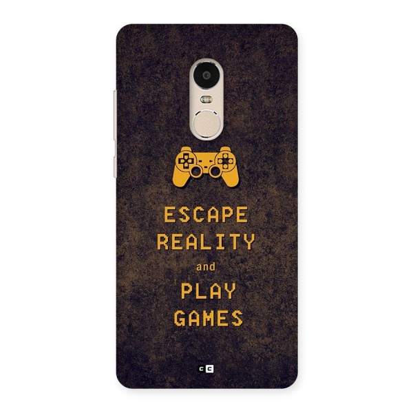 Escape Reality Back Case for Redmi Note 4