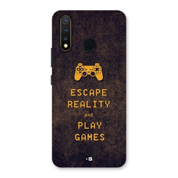 Escape Reality Back Case for Vivo U20