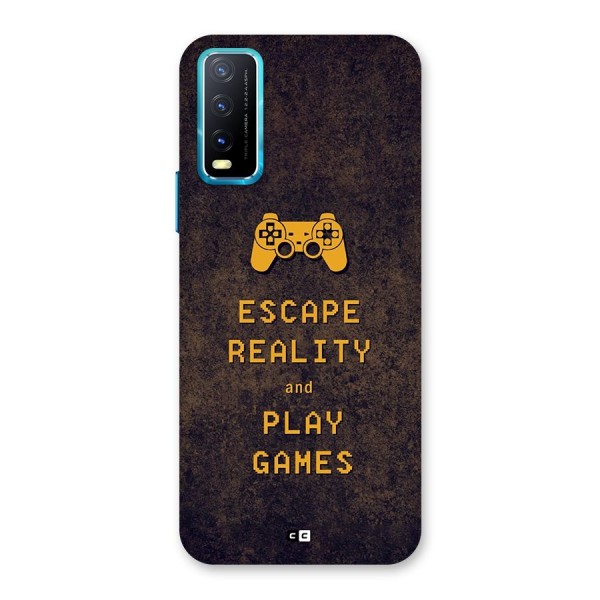 Escape Reality Back Case for Vivo Y12s