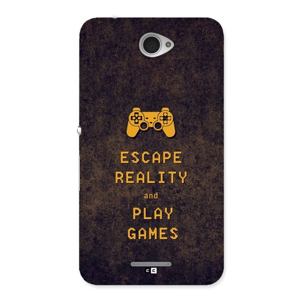 Escape Reality Back Case for Xperia E4