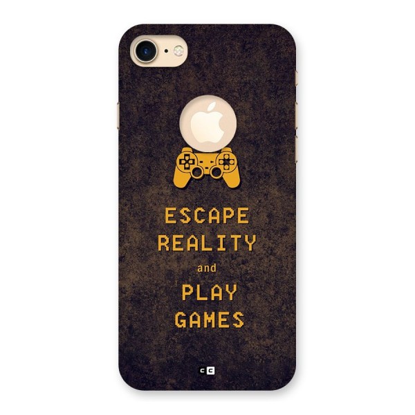 Escape Reality Back Case for iPhone 8 Logo Cut