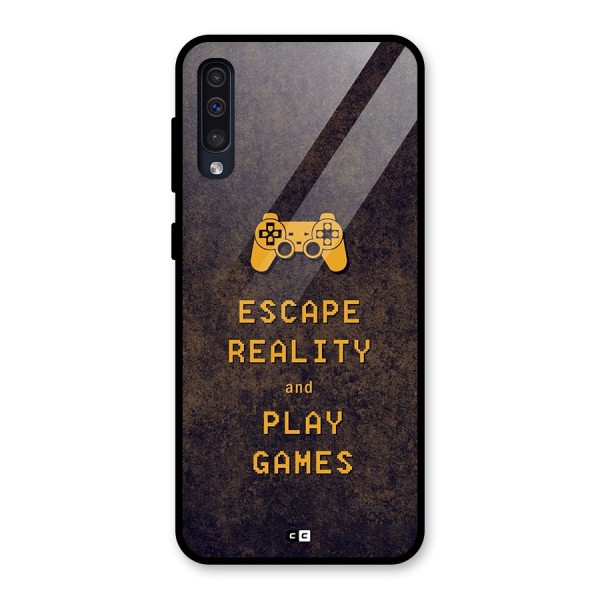 Escape Reality Glass Back Case for Galaxy A50s