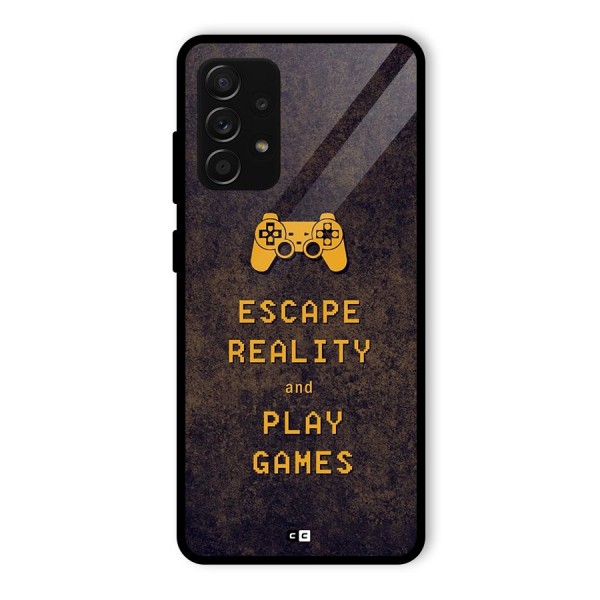 Escape Reality Glass Back Case for Galaxy A53 5G