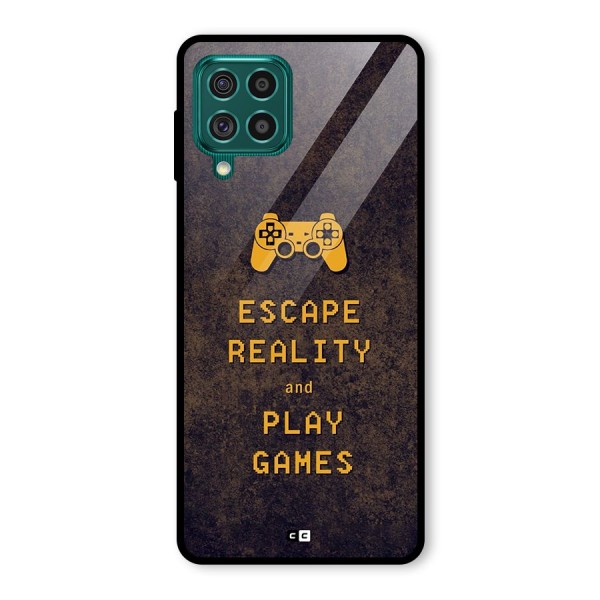 Escape Reality Glass Back Case for Galaxy F62