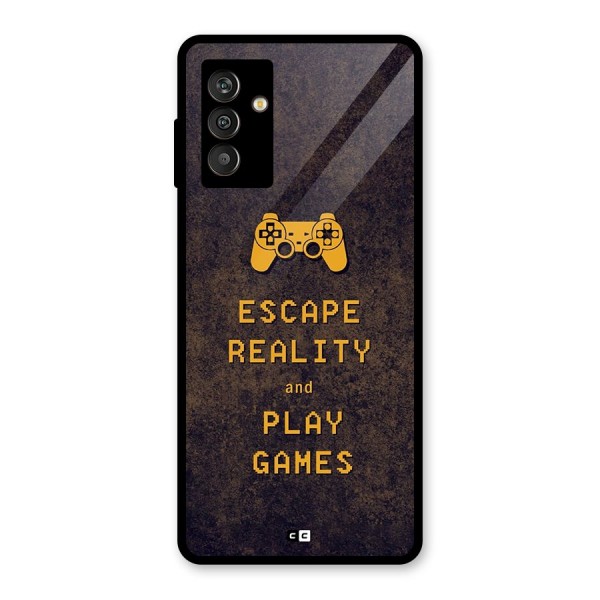 Escape Reality Glass Back Case for Galaxy M13