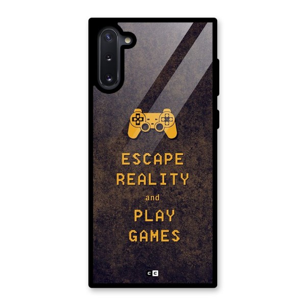 Escape Reality Glass Back Case for Galaxy Note 10