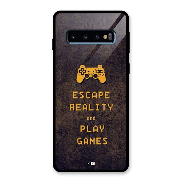 Escape Reality Glass Back Case for Galaxy S10