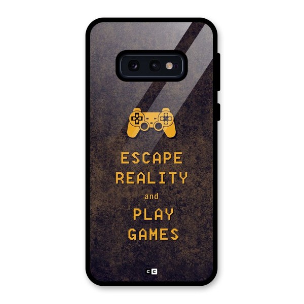 Escape Reality Glass Back Case for Galaxy S10e