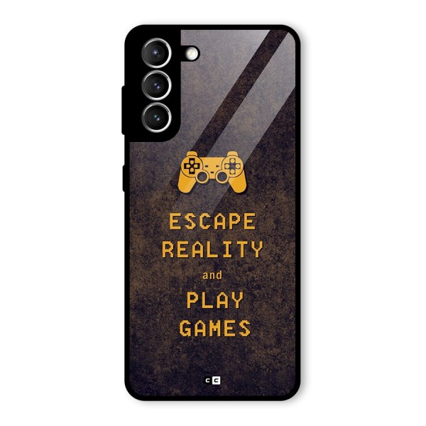 Escape Reality Glass Back Case for Galaxy S21 5G