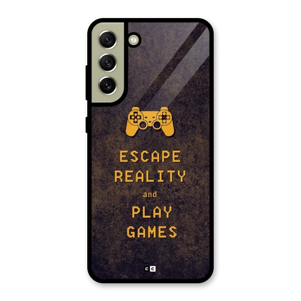 Escape Reality Glass Back Case for Galaxy S21 FE 5G