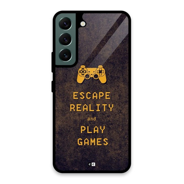 Escape Reality Glass Back Case for Galaxy S22 5G