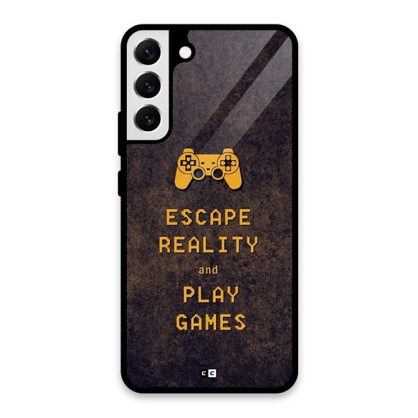 Escape Reality Glass Back Case for Galaxy S22 Plus 5G