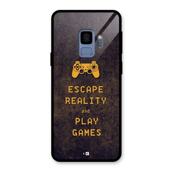 Escape Reality Glass Back Case for Galaxy S9