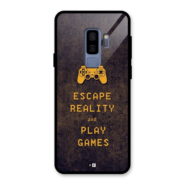 Escape Reality Glass Back Case for Galaxy S9 Plus