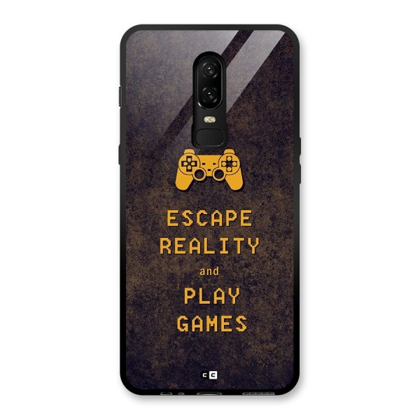 Escape Reality Glass Back Case for OnePlus 6