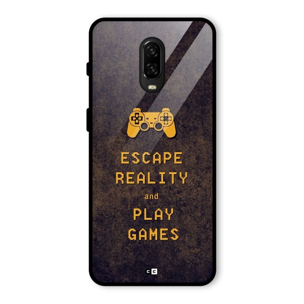 Escape Reality Glass Back Case for OnePlus 6T