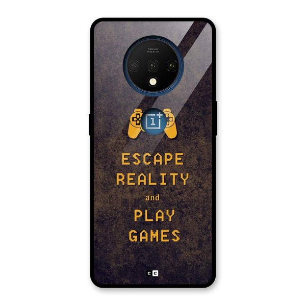 Escape Reality Glass Back Case for OnePlus 7T