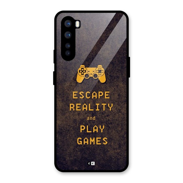 Escape Reality Glass Back Case for OnePlus Nord