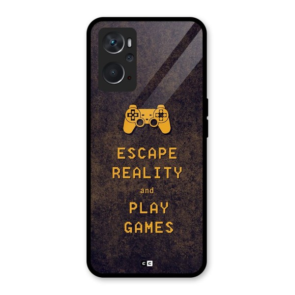 Escape Reality Glass Back Case for Oppo K10 4G