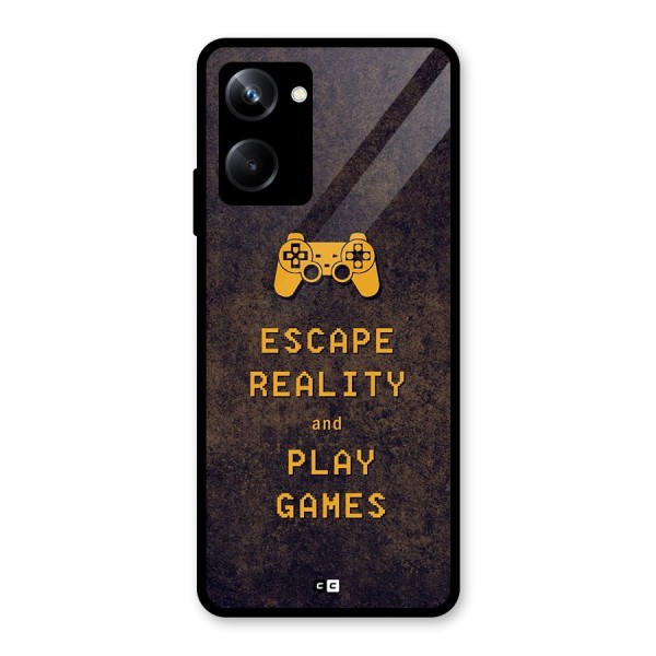 Escape Reality Glass Back Case for Realme 10 Pro