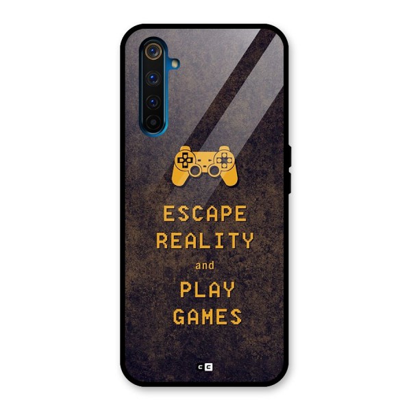 Escape Reality Glass Back Case for Realme 6 Pro