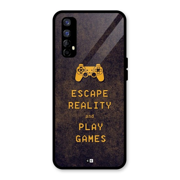 Escape Reality Glass Back Case for Realme 7