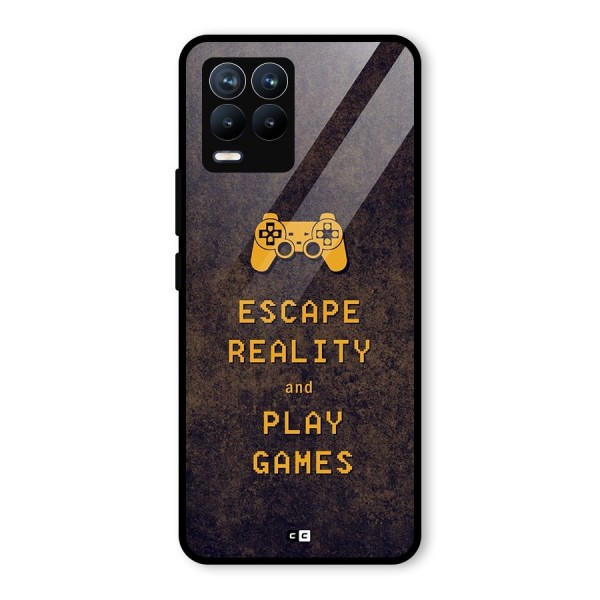 Escape Reality Glass Back Case for Realme 8