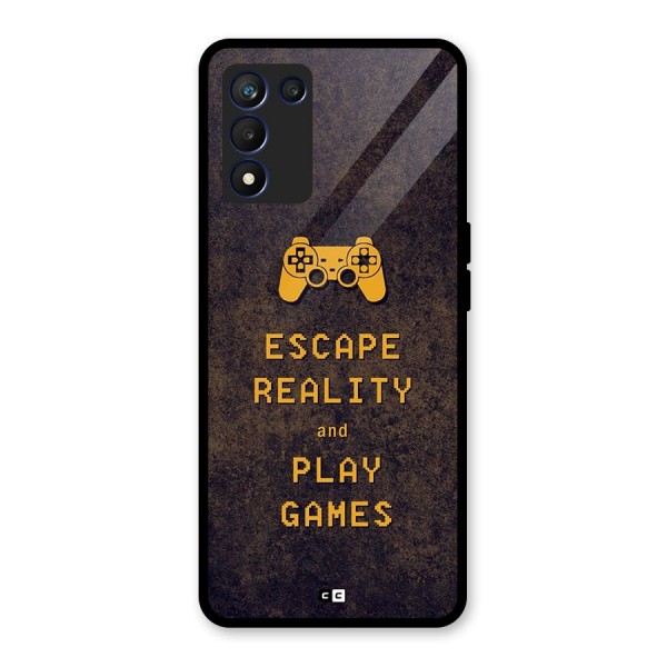 Escape Reality Glass Back Case for Realme 9 5G Speed