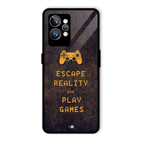 Escape Reality Glass Back Case for Realme GT2 Pro