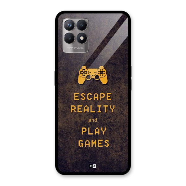 Escape Reality Glass Back Case for Realme Narzo 50