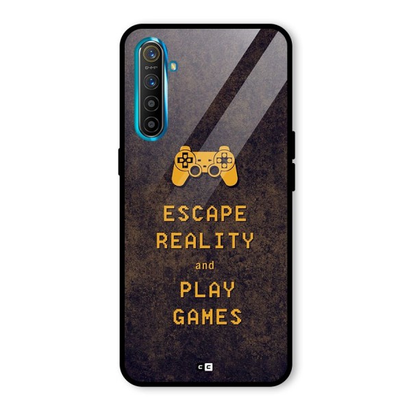 Escape Reality Glass Back Case for Realme X2