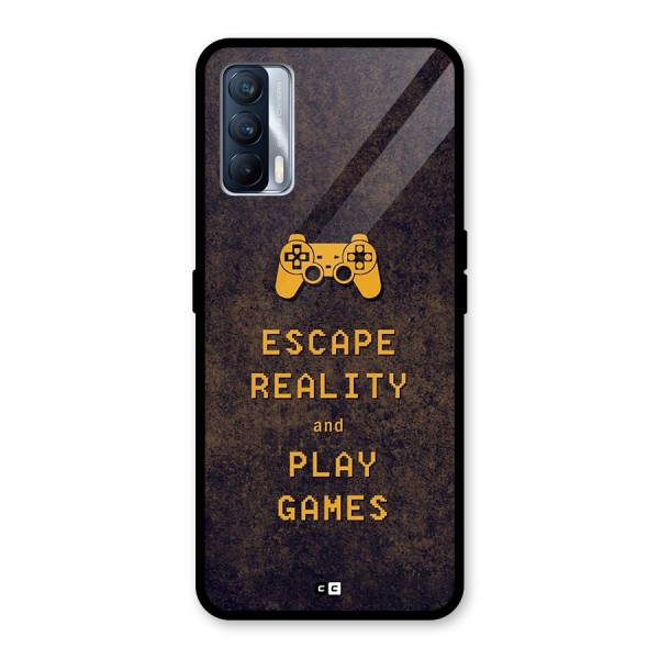 Escape Reality Glass Back Case for Realme X7