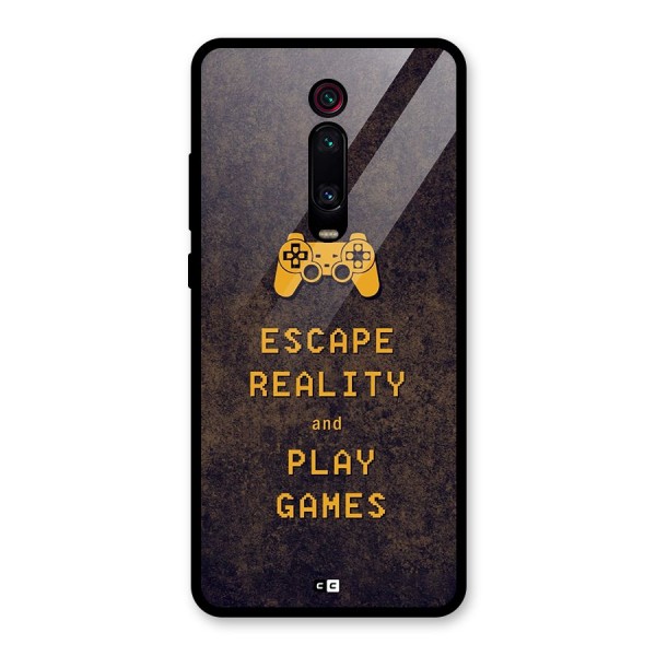 Escape Reality Glass Back Case for Redmi K20