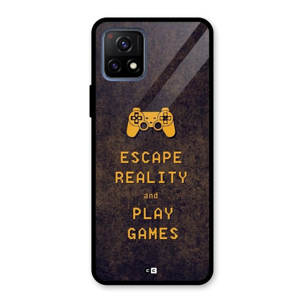 Escape Reality Glass Back Case for Vivo Y72 5G