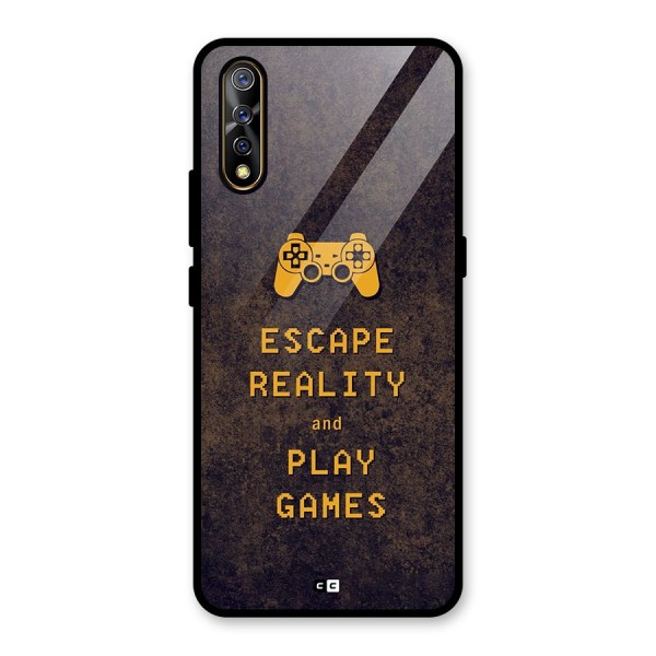 Escape Reality Glass Back Case for Vivo Z1x