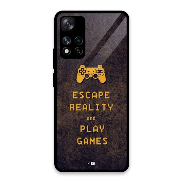 Escape Reality Glass Back Case for Xiaomi 11i HyperCharge 5G