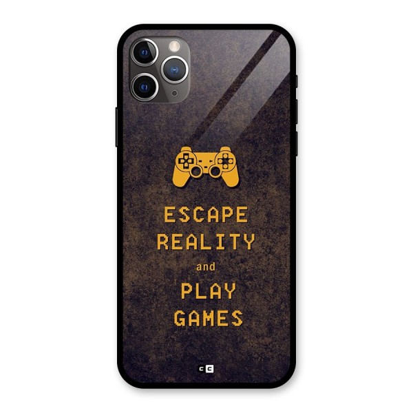 Escape Reality Glass Back Case for iPhone 11 Pro Max