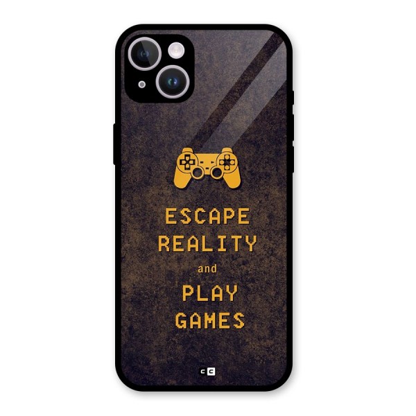 Escape Reality Glass Back Case for iPhone 14 Plus