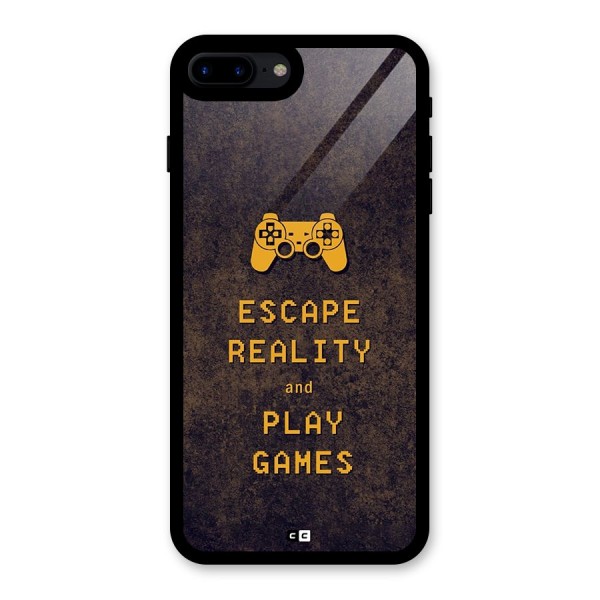 Escape Reality Glass Back Case for iPhone 7 Plus