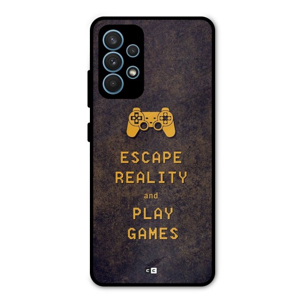 Escape Reality Metal Back Case for Galaxy A32