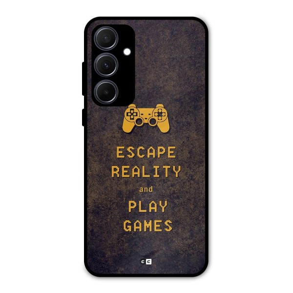 Escape Reality Metal Back Case for Galaxy A35